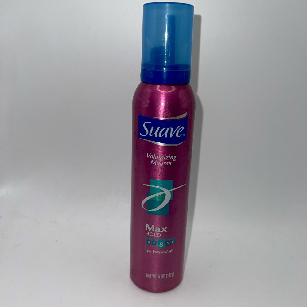 Suave Max Hold Volumizing Mousse Level 8 Body & Lift — Discontinued Version RARE